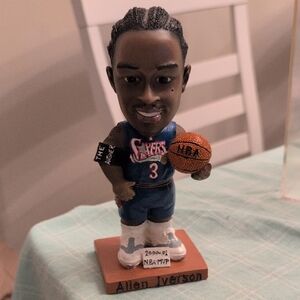 NBA Allen Iverson MVP McDonald's Collectible Bobblehead Figure 2000-01 MVP EUC